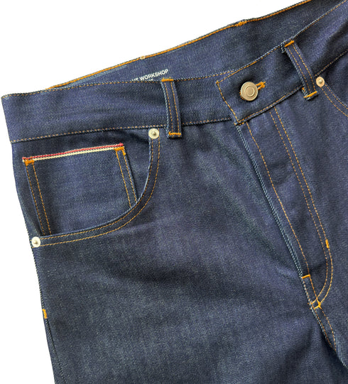 Candiani Selvedge Raw Indigo Denim Fit05 Bootcut jeans